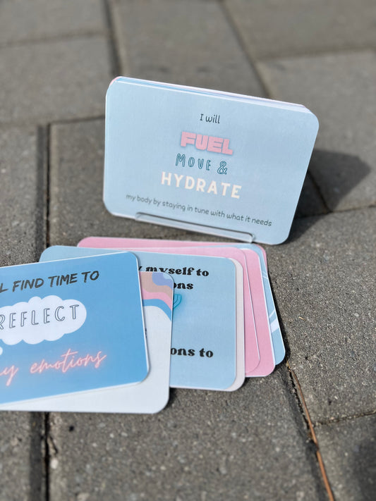 Conscious Reminders: Reflective Affirmation Cards